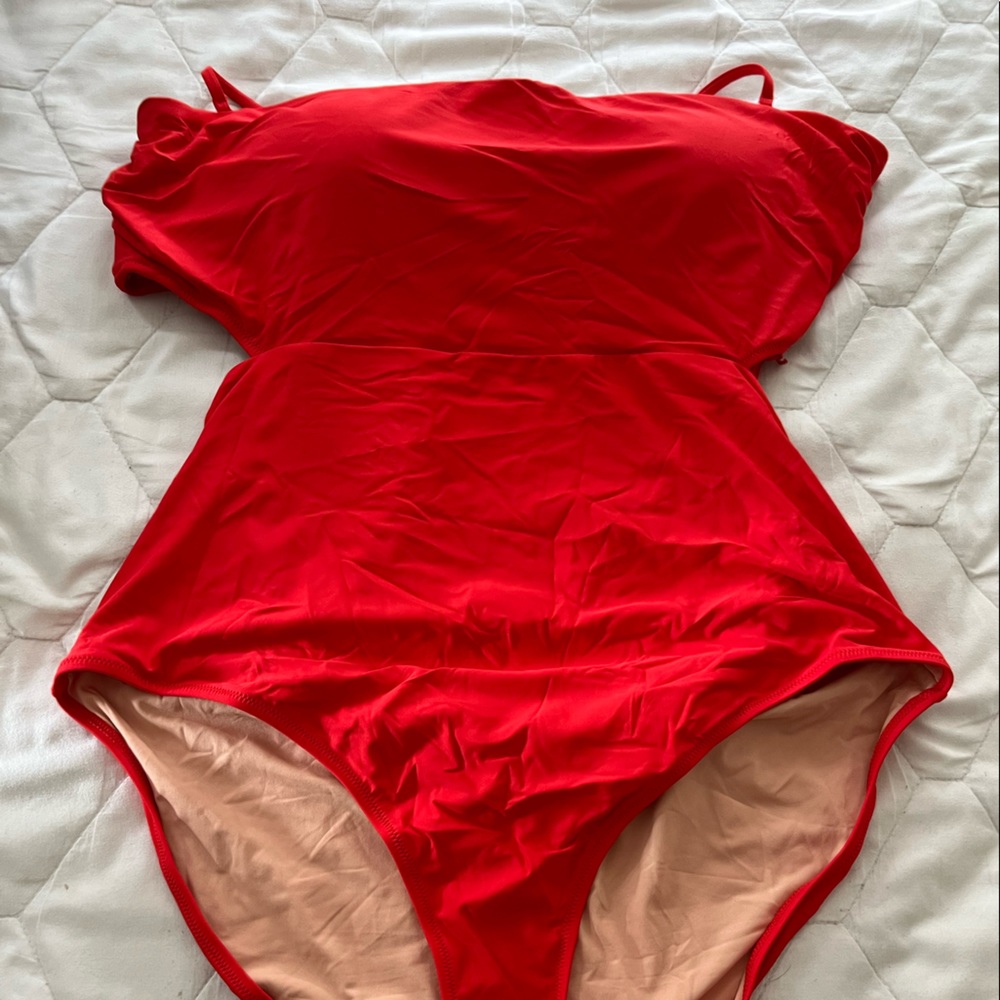 NWT: Tie-back one piece from J. Crew!